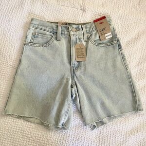Levi’s 94 baggy cut off denim jeans shorts